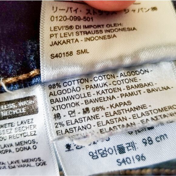 Levi's 514 jeans W32 L34 - Picture 3 of 4